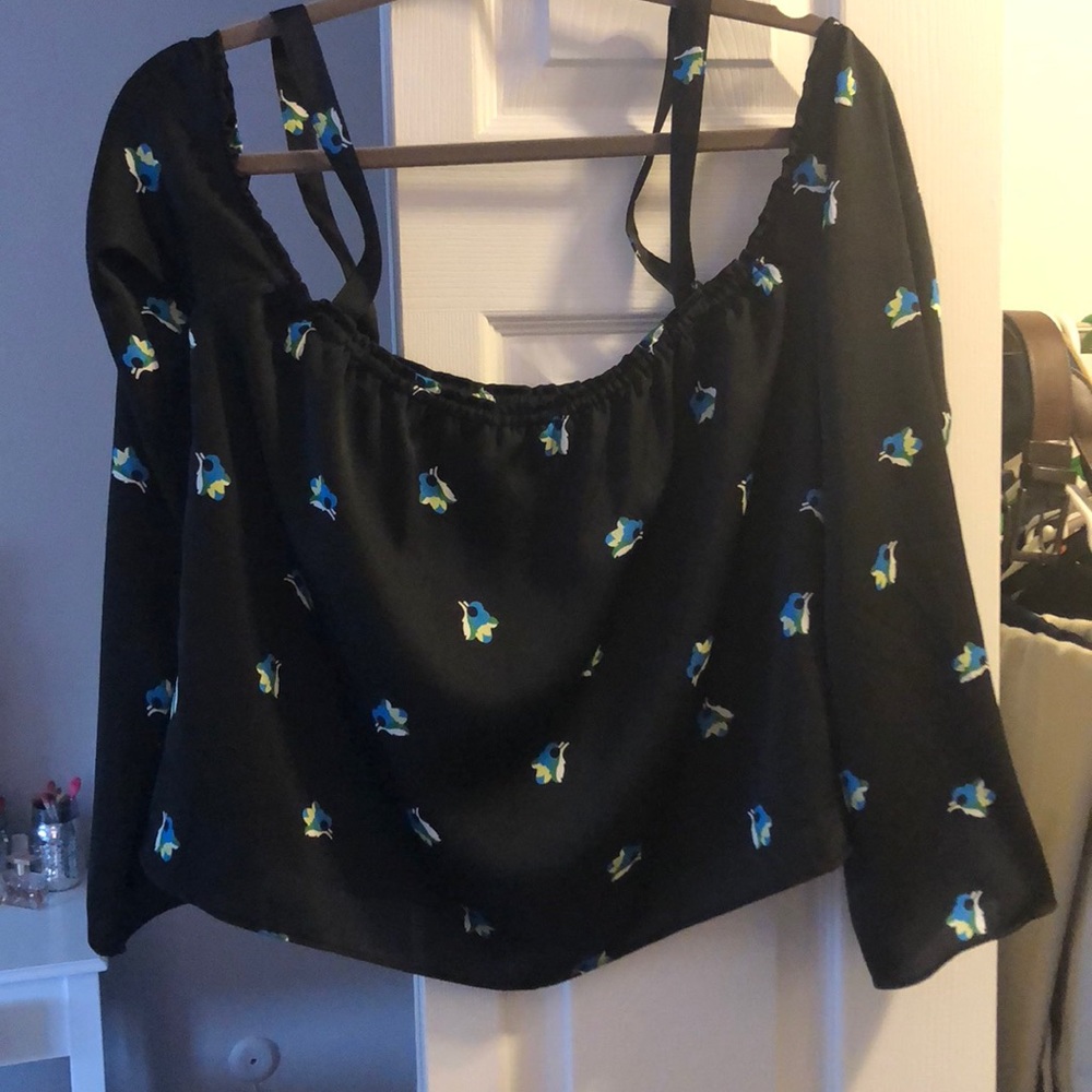 Urban outfitters cold shoulder top